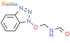 Formamide, N-[(1H-benzotriazol-1-yloxy)methyl]-结构式图片|195711-04-7结构式图片