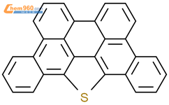 Dibenzo[5,6:7,8]pentapheno[13,14-bcd]thiophene(9CI)结构式图片|196-23-6结构式图片