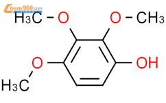 2,3,4-三甲氧基苯酚结构式图片|19676-64-3结构式图片