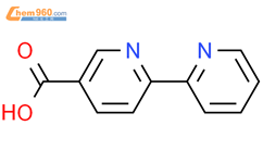 [2,2'-联吡啶]-5-羧酸,2,2-联吡啶-5-羧酸结构式图片|1970-80-5结构式图片