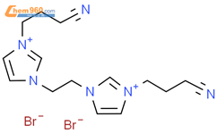 1,1'-(乙烷-1,2-二基)双(3-(戊-4-炔-1-基)-1H-咪唑-3-鎓)溴化物结构式图片|1975129-31-7结构式图片