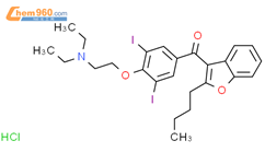 盐酸胺碘酮结构式图片|19774-82-4结构式图片