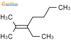 3-乙基-2-甲基-2-庚烯结构式图片|19780-61-1结构式图片