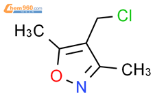 4-氯甲基-3,5-二甲基异噁唑结构式图片|19788-37-5结构式图片