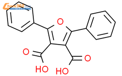 3,4-Furandicarboxylicacid, 2,5-diphenyl-结构式图片|19799-49-6结构式图片
