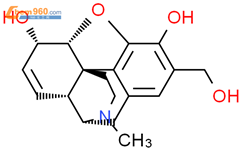 Morphinan-3,6-diol, 7,8-didehydro-4,5-epoxy-2-(hydroxymethyl)-17-methy l-, (5alpha,6alpha)-结构式图片|198273-90-4结构式图片