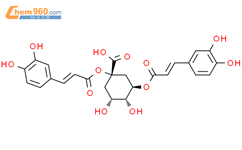 1,5-二咖啡酰奎宁酸结构式图片|19870-46-3结构式图片