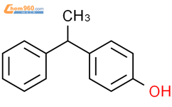 4-（1-苯乙基）-苯酚结构式图片|1988-89-2结构式图片