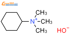 N,N,N-三甲基环己基氢氧化铵结构式图片|19895-48-8结构式图片