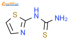 噻唑-2-硫脲结构式图片|19958-82-8结构式图片