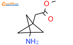 Methyl 2-{3-aminobicyclo[1.1.1]pentan-1-yl}acetate结构式图片|1995848-10-6结构式图片