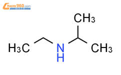 N-乙基异丙胺结构式图片|19961-27-4结构式图片