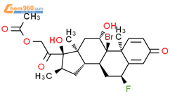 9-溴-6α-氟-11β，17,21-三羟基-16α-甲基-孕烷-1,4-二烯-3,20-二酮21-乙酸酯