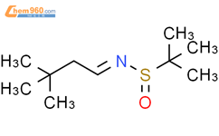 [N(E),S(S)]-N-(3,3-二甲基亚丁基)-2-甲基-2-丙亚磺酰胺结构式图片|1997425-89-4结构式图片
