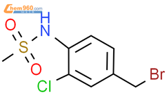 N-[4-（溴甲基）-2-氯苯基]-甲基磺酰胺