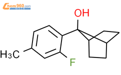 Bicyclo[2.2.1]heptan-7-ol, 7-(2-fluoro-4-methylphenyl)-结构式图片|200001-75-8结构式图片