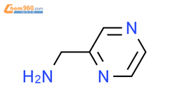 2-氨基甲基吡嗪结构式图片|20010-99-5结构式图片