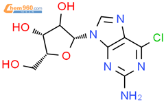 6-氯鸟嘌呤核苷结构式图片|2004-07-1结构式图片