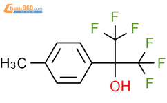 六氟-2-(对甲苯基)异丙醇结构式图片|2010-61-9结构式图片