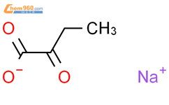 2-羰基丁酸钠盐结构式图片|2013-26-5结构式图片