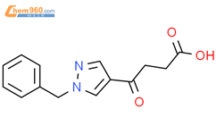 4-(1-benzyl-1H-pyrazol-4-yl)-4-oxobutanoic acid