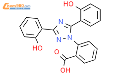 2-(3,5-bis(2-hydroxyphenyl)-1H-1,2,4-triazol-1-yl)benzoic acid结构式图片|201530-78-1结构式图片