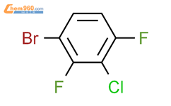 3-氯-2,4-二氟溴苯结构式图片|201849-13-0结构式图片