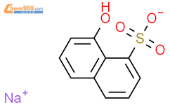 1-萘酚-8-磺酸基钠盐结构式图片|20215-36-5结构式图片