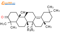 Α-香树脂酮结构式图片|20248-08-2结构式图片