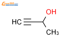 3-丁炔-2-醇结构式图片|2028-63-9结构式图片