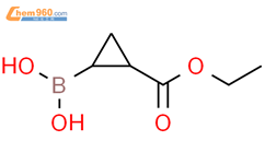 2-乙氧羰基环丙烷硼酸结构式图片|2031248-31-2结构式图片
