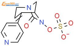 硫酸 单[7-氧代-4-(4-吡啶基)-1,6-二氮杂双环[3.2.1]辛-3-烯-6-基]酯 离子(1-)结构式图片|2036091-86-6结构式图片
