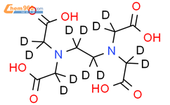 乙二胺四乙酸-D12氘代内标结构式图片|203806-08-0结构式图片