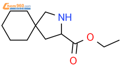 ethyl 2-azaspiro[4.5]decane-3-carboxylate结构式图片|203934-57-0结构式图片