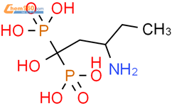 Phosphonic acid, (3-amino-1-hydroxypentylidene)bis-结构式图片|204984-71-4结构式图片