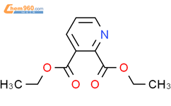 吡啶-2,3-二羧酸二乙酯结构式图片|2050-22-8结构式图片