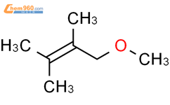 1-甲氧基-2,3-二甲基-2-丁烯结构式图片|20518-48-3结构式图片