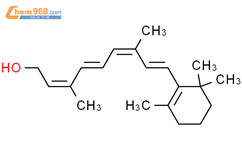 13-顺式-视黄醇结构式图片|2052-63-3结构式图片