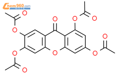 (1,6,7-triacetyloxy-9-oxoxanthen-3-yl) acetate