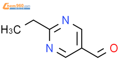 2-乙基-5-嘧啶甲醛结构式图片|205518-89-4结构式图片