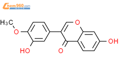 毛蕊异黄酮结构式图片|20575-57-9结构式图片