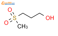 3-(甲基磺酰基)-1-丙醇结构式图片|2058-49-3结构式图片