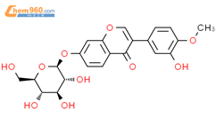毛蕊异黄酮苷结构式图片|20633-67-4结构式图片