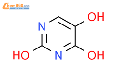 5-羟基尿嘧啶结构式图片|20636-41-3结构式图片