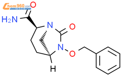 (1S,2S,5S)-7-Oxo-6-(phenylmethoxy)-1,6-diazabicyclo[3.2.1]octane-2-carboxamide结构式图片|2064219-16-3结构式图片