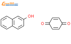 2,5-Cyclohexadiene-1,4-dione, compd. with 2-naphthalenol (1:1)结构式图片|20648-34-4结构式图片