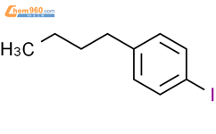 1-正-丁基-4-碘苯结构式图片|20651-67-6结构式图片