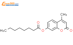 辛酸-4-甲基伞形酮酯结构式图片|20671-66-3结构式图片
