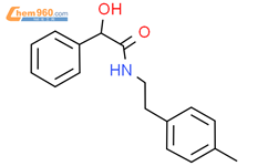 α-羟基-N-[2-(4-甲基苯基)乙基]苯乙酰胺结构式图片|2071214-44-1结构式图片