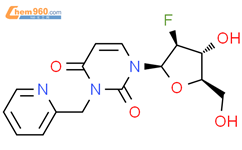 2'-脱氧-2'-氟-N3-[（吡啶-2-基）甲基]-β-D-阿糖胞苷结构式图片|2072145-51-6结构式图片